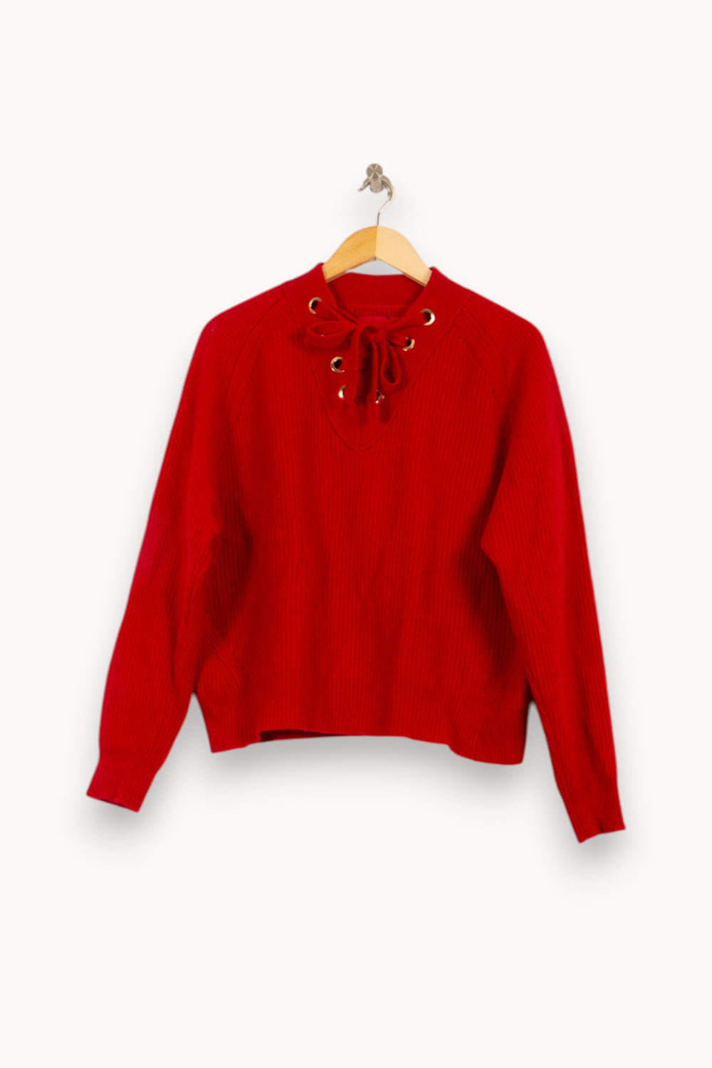 Pull Rouge - Taille M/38 de la marque Zadig&Voltaire | PARAD46484 - Vendu par Paradigme - Image 2