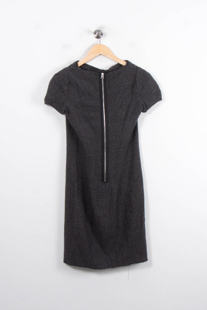 Robe Midi Grise - Taille M/38 de la marque Isabel Marant étoile | PARAD46490 - Vendu par Paradigme - Image 4