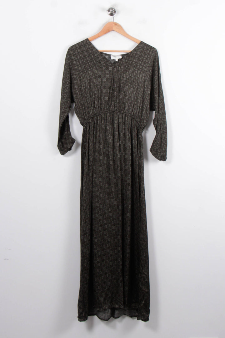 Robe Longue Verte - Taille S/36 de la marque Claudie Pierlot | PARAD46492 - Vendu par Paradigme - Image 2