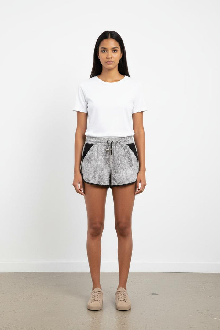 Short de Sport Gris et Noir - Taille S/36