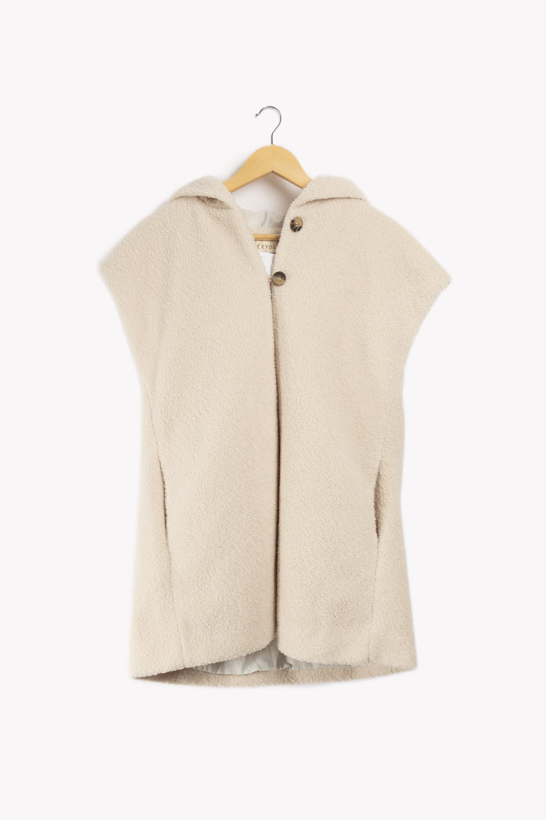 Veste sans manche Beige - 36