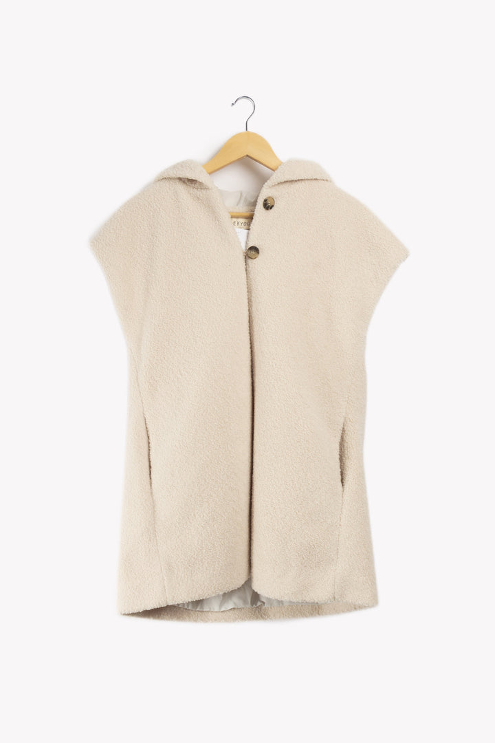 Veste sans manche Beige - 36