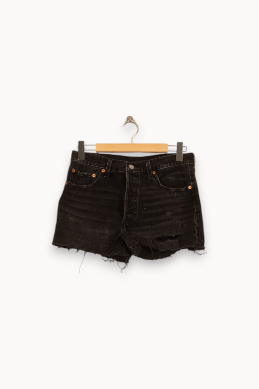 Short Noir - Taille M/38 de la marque Levi's | PARAD46502 - Vendu par Paradigme - Image 2