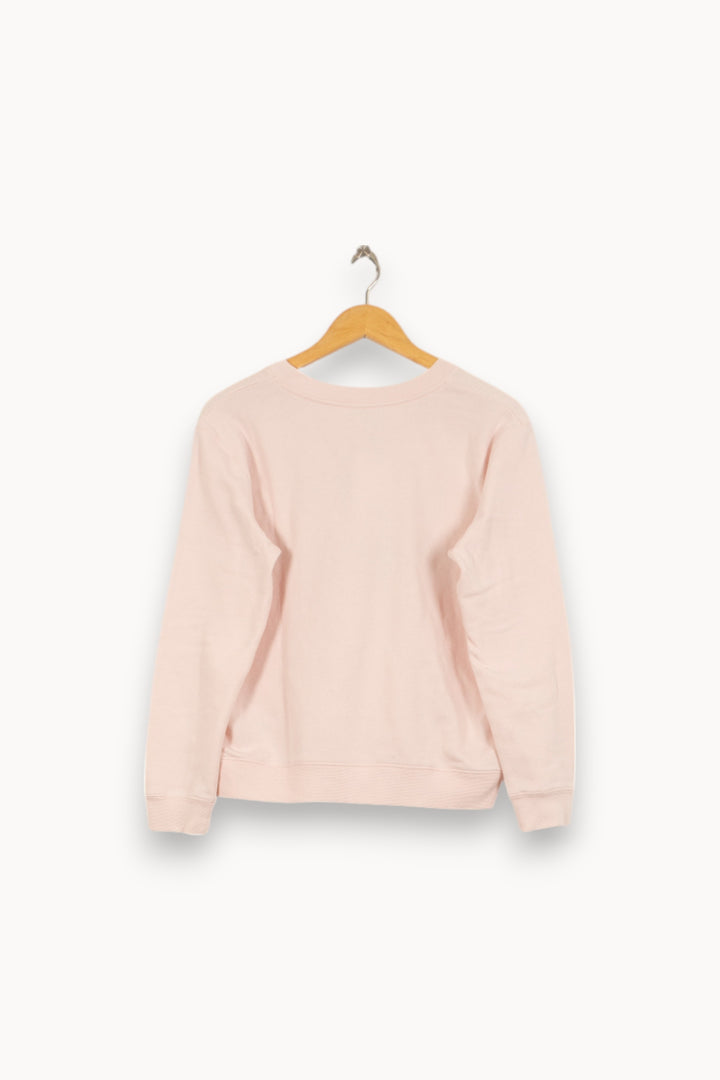Sweat Rose - Taille L/40 de la marque Claudie Pierlot | PARAD46503 - Vendu par Paradigme - Image 4