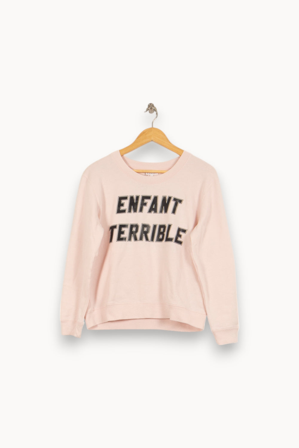 Sweat Rose - Taille L/40 de la marque Claudie Pierlot | PARAD46503 - Vendu par Paradigme - Image 2
