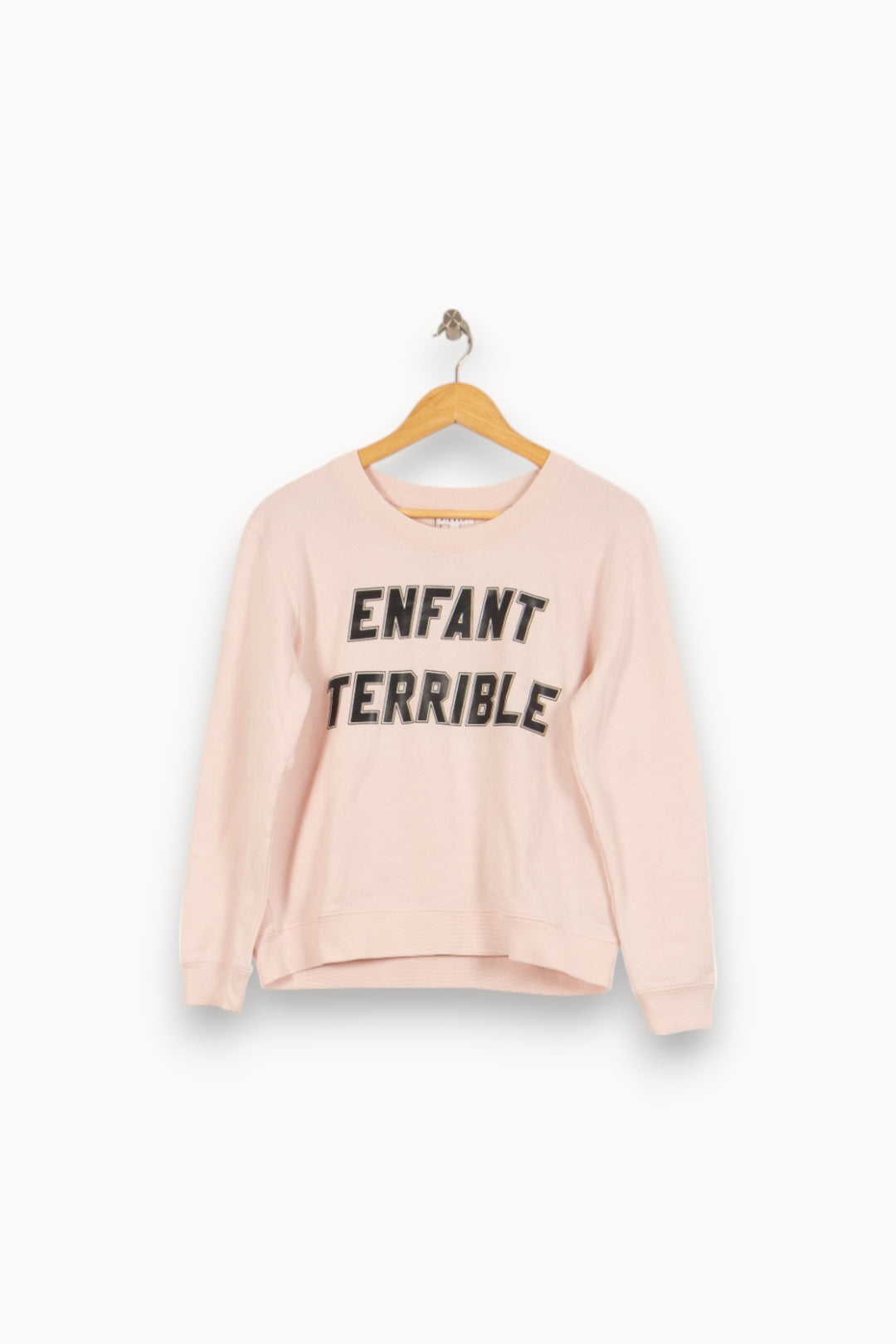 Sweat Rose - Taille L/40 de la marque Claudie Pierlot | PARAD46503 - Vendu par Paradigme - Image 5