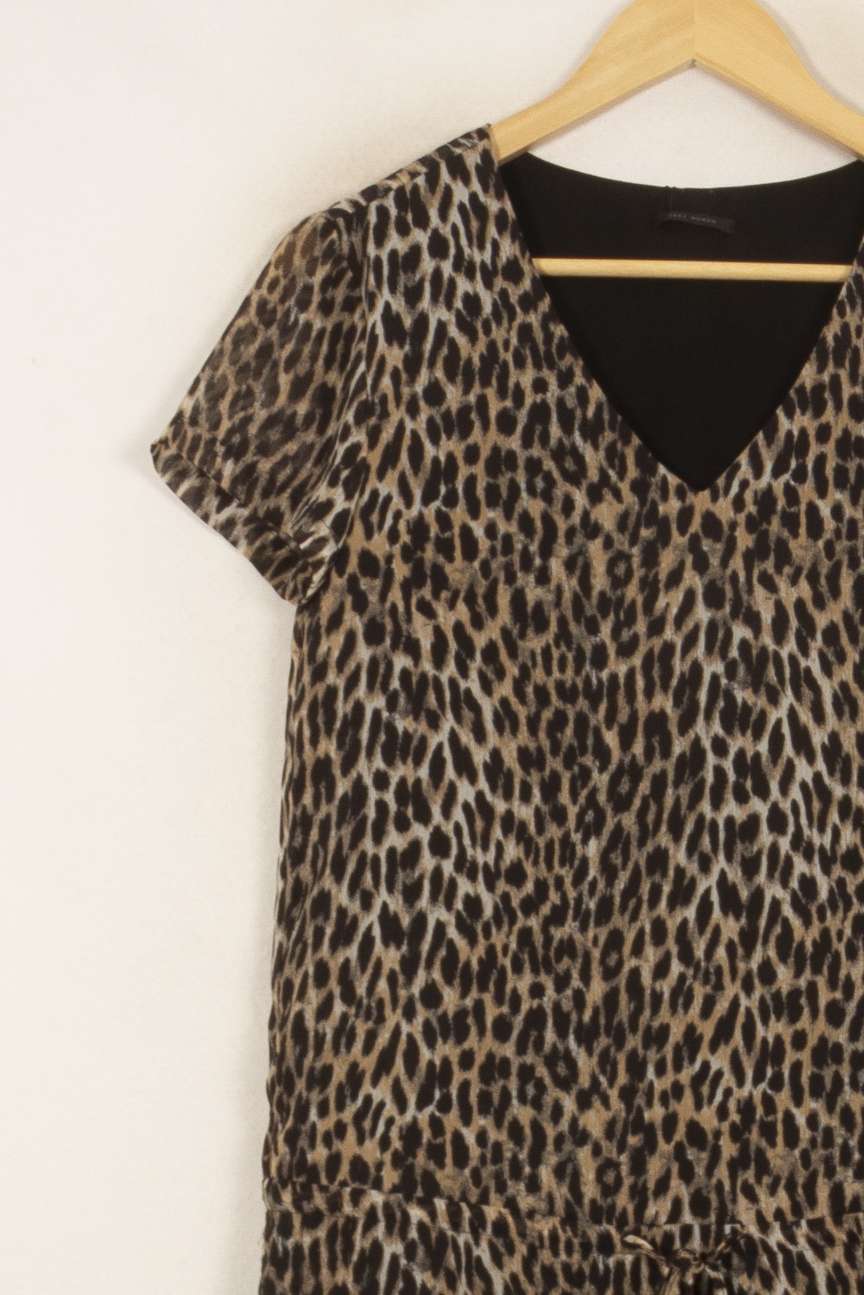 Robe droite Léopard - Taille S/36 de la marque IKKS | PARAD46507 - Vendu par Paradigme - Image 3