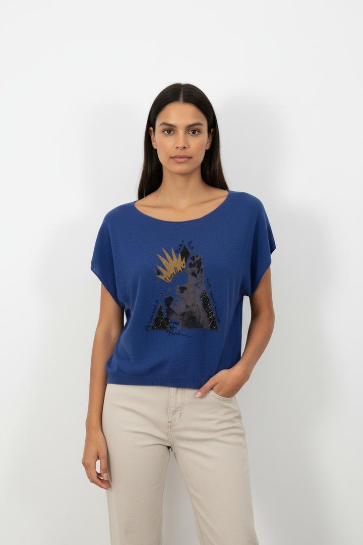 Pull Bleu - Taille T.U.