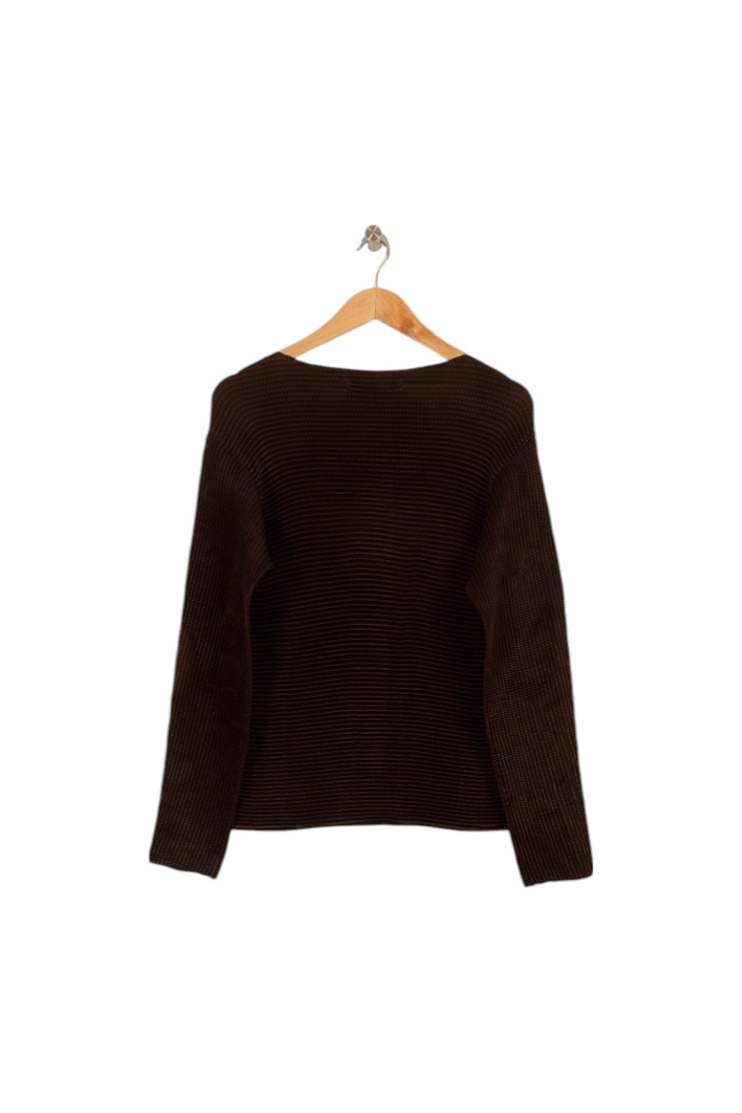 Pull Marron - Taille M/38 de la marque Caroll | PARAD46515 - Vendu par Paradigme - Image 4