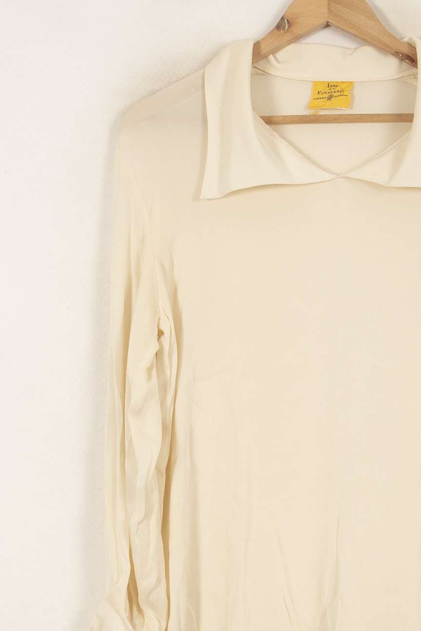 Blouse Beige - Taille T.U. de la marque Ines de la Fressange Paris | PARAD46517 - Vendu par Paradigme - Image 7