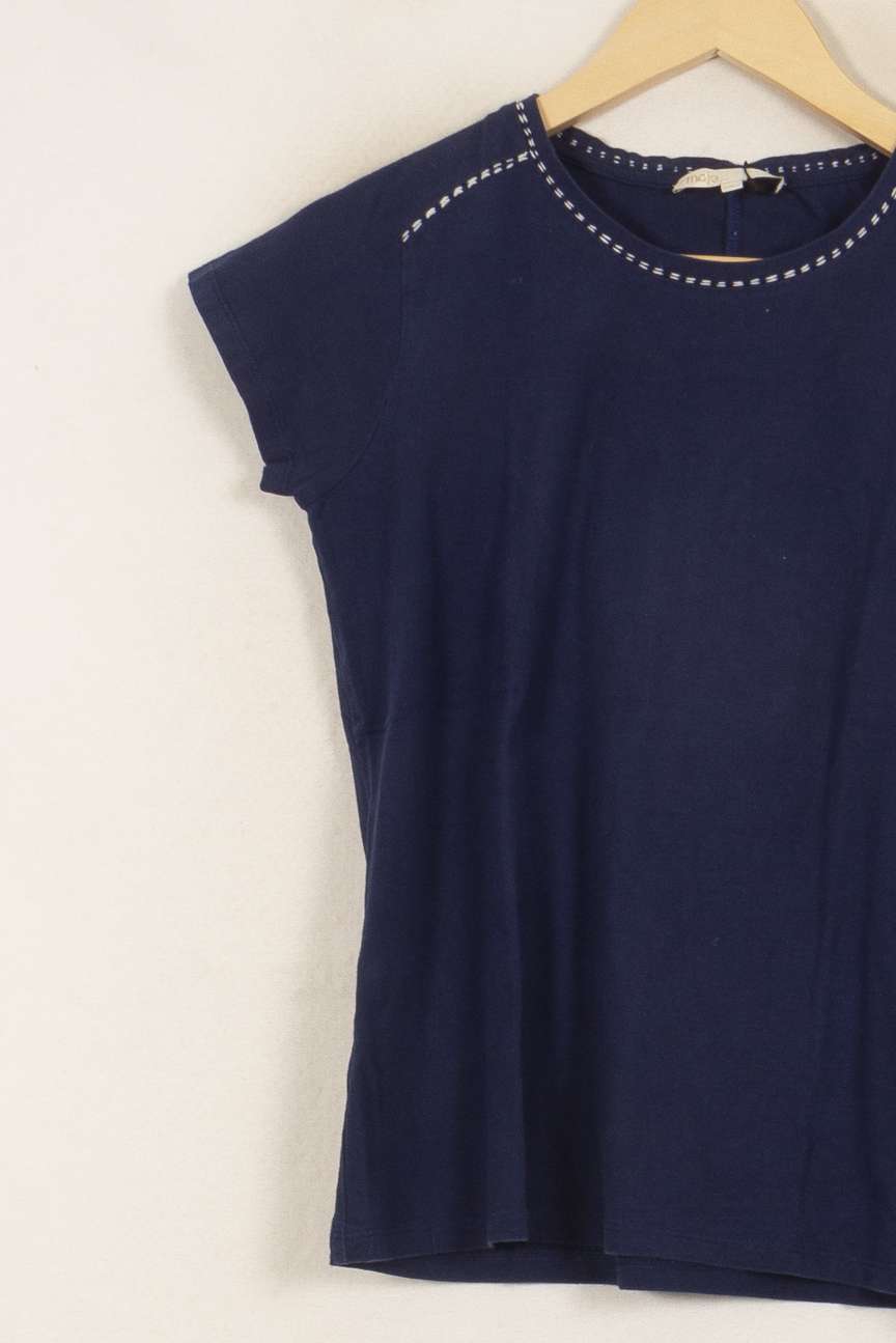 Tee-shirt Bleu - Taille S/36 de la marque Maje | PARAD46520 - Vendu par Paradigme - Image 3