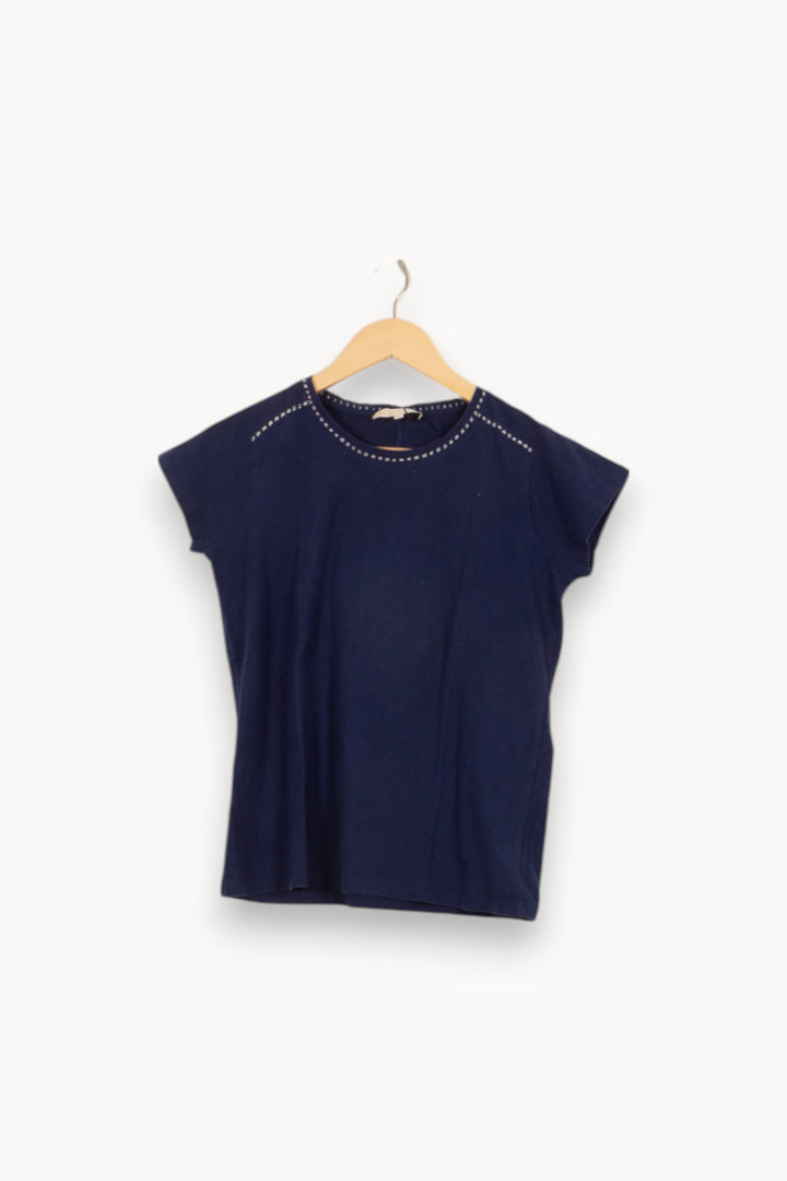 Tee-shirt Bleu - Taille S/36 de la marque Maje | PARAD46520 - Vendu par Paradigme - Image 2