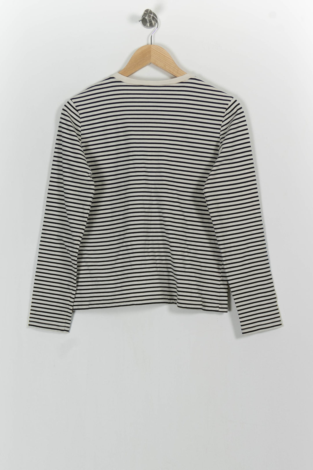 Marinière Blanc et Noir - Taille L/40 de la marque Maje | PARAD46522 - Vendu par Paradigme - Image 4