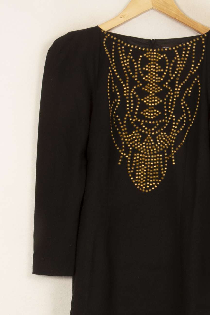 Robe Midi Noire - Taille S/36 de la marque Antik Batik | PARAD46528 - Vendu par Paradigme - Image 3
