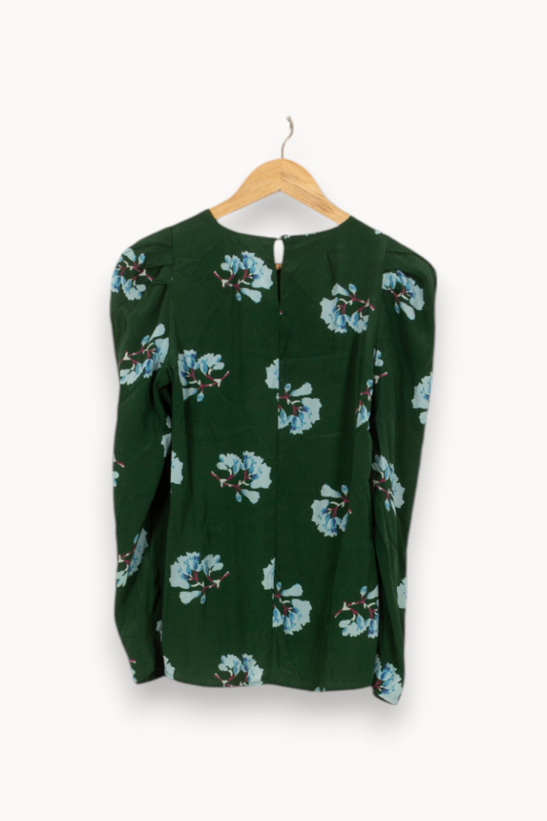 Blouse Verte et Bleue - Taille S/36 de la marque Maje | PARAD46531 - Vendu par Paradigme - Image 4