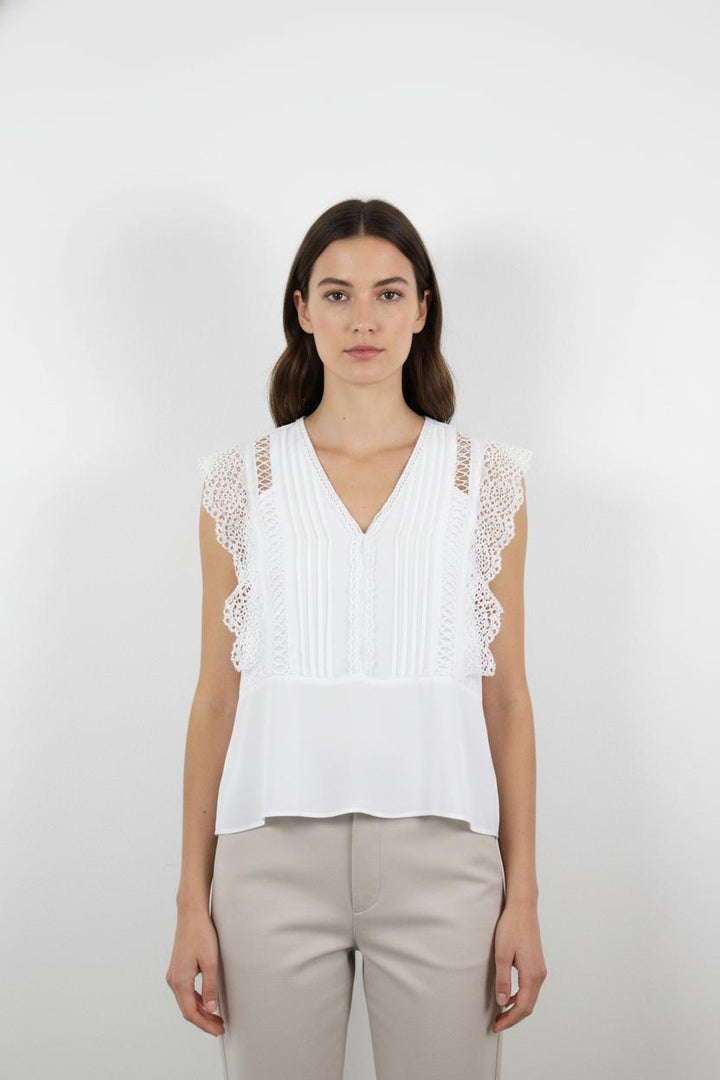 Blouse Blanche - Taille S/36