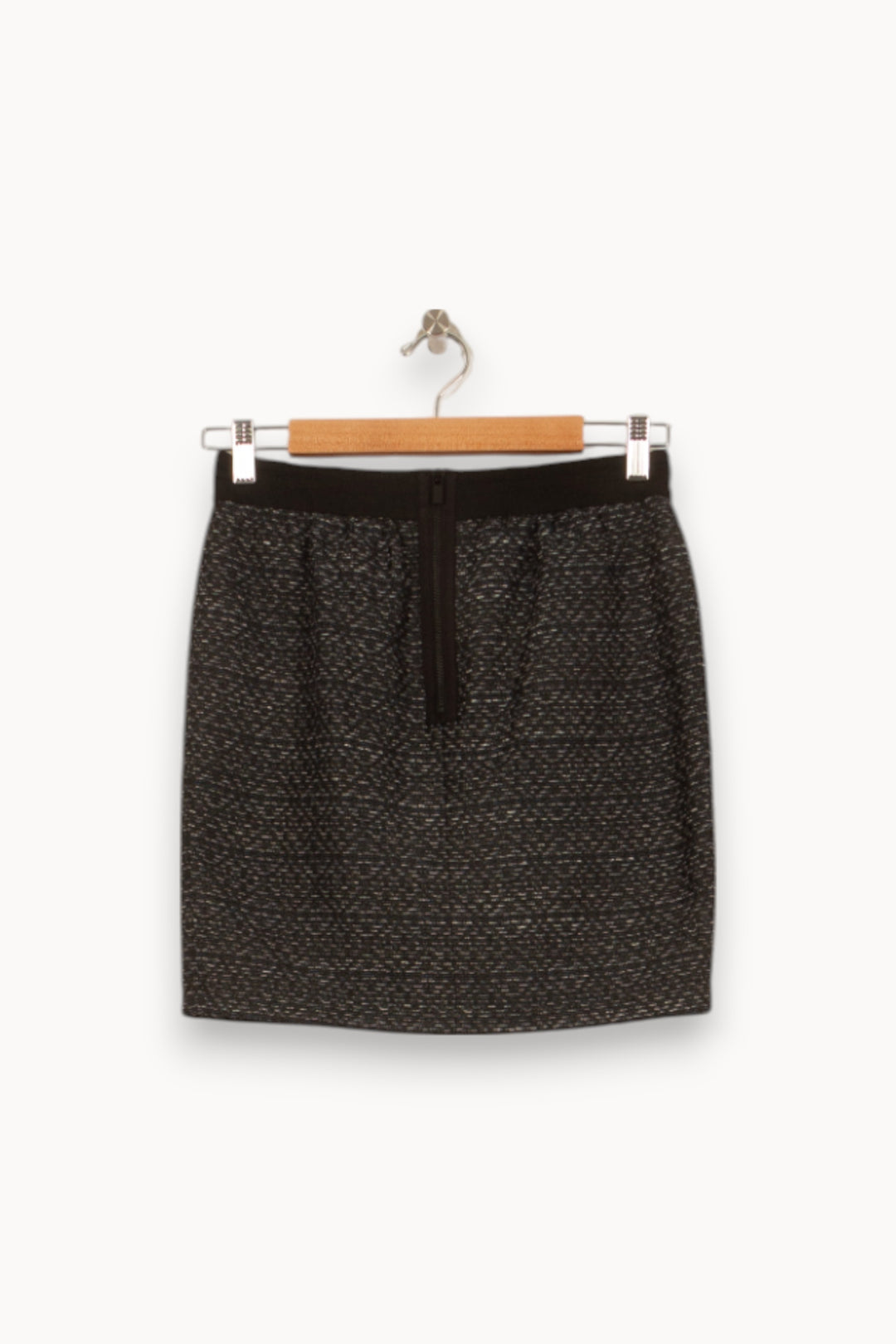 Jupe Courte Grise - Taille S/36 de la marque Comptoir des Cotonniers | PARAD46535 - Vendu par Paradigme - Image 4