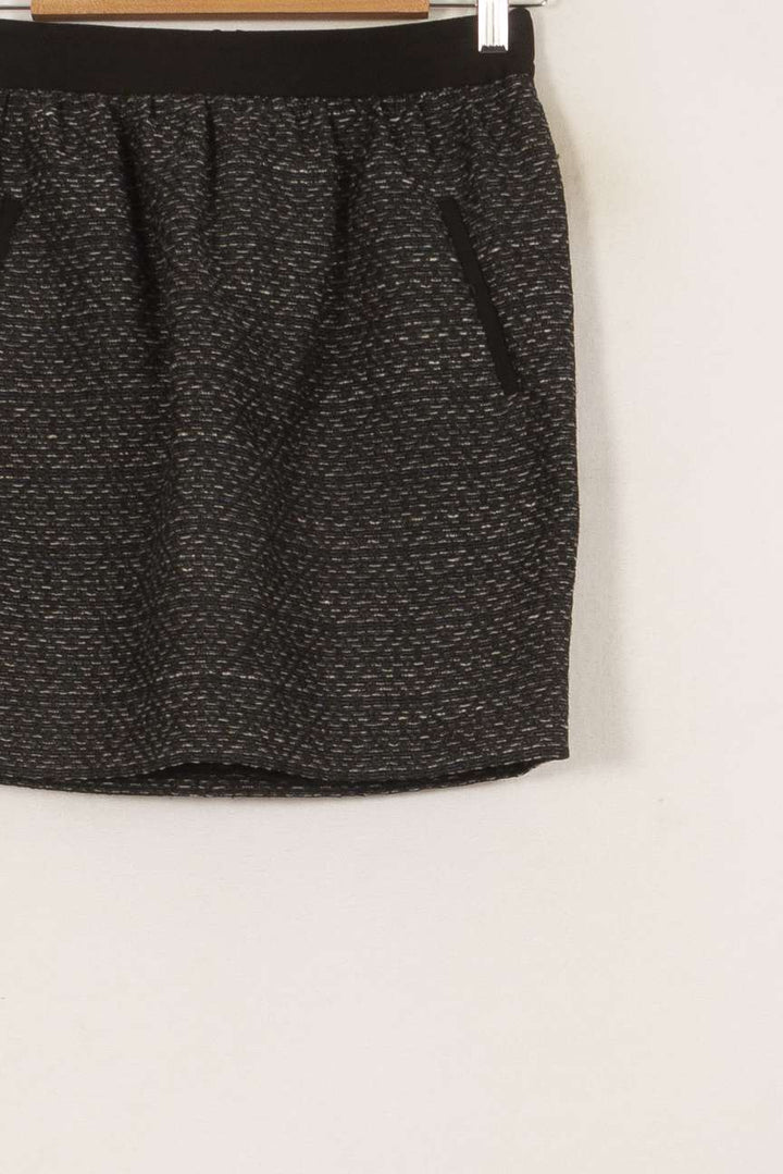 Jupe Courte Grise - Taille S/36 de la marque Comptoir des Cotonniers | PARAD46535 - Vendu par Paradigme - Image 3