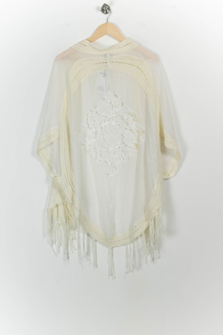 Kimono Blanc - Taille T.U. de la marque Bérénice | PARAD46544 - Vendu par Paradigme - Image 4