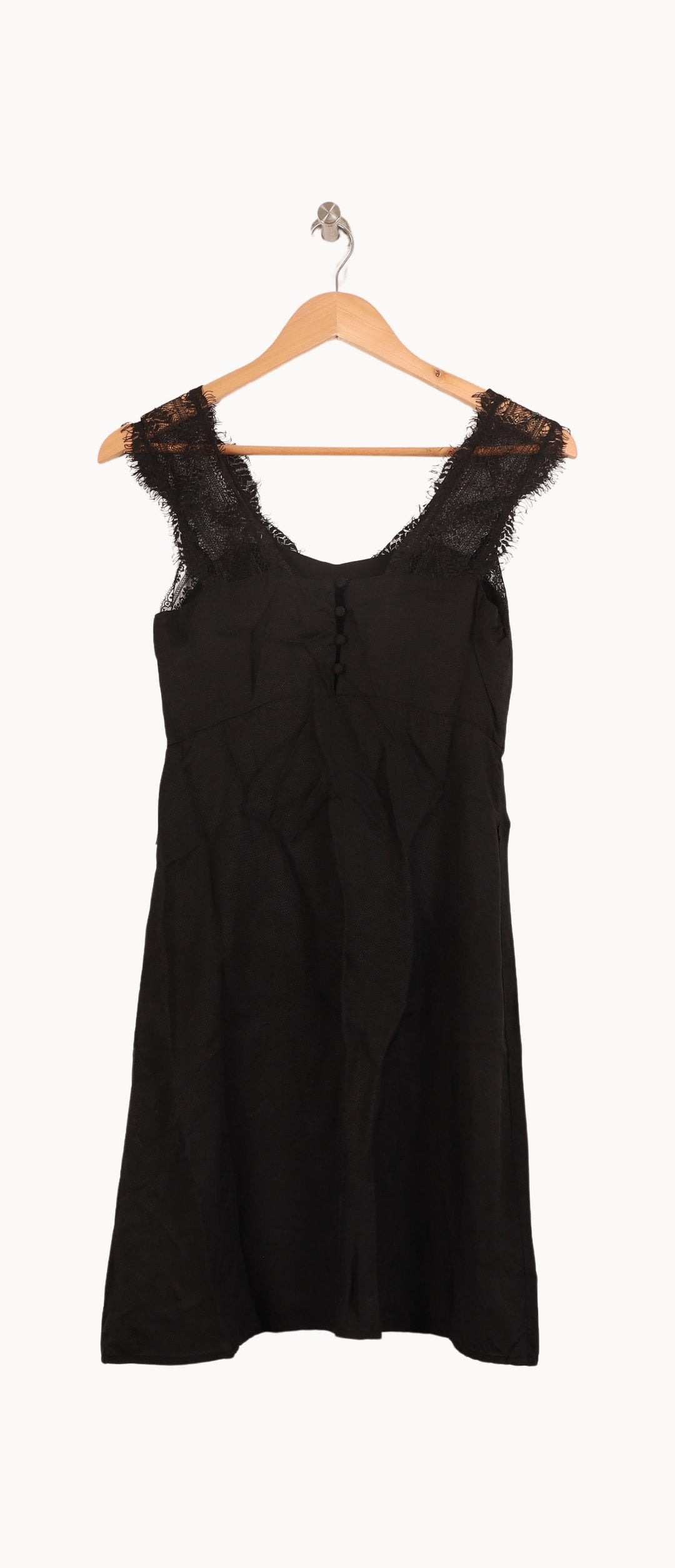 Robe Dentelle Noire - Taille XS/34 de la marque Comptoir des Cotonniers | PARAD46545 - Vendu par Paradigme - Image 4