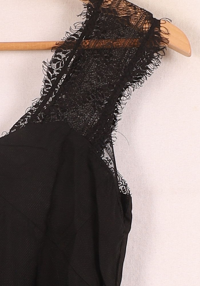 Robe Dentelle Noire - Taille XS/34 de la marque Comptoir des Cotonniers | PARAD46545 - Vendu par Paradigme - Image 3