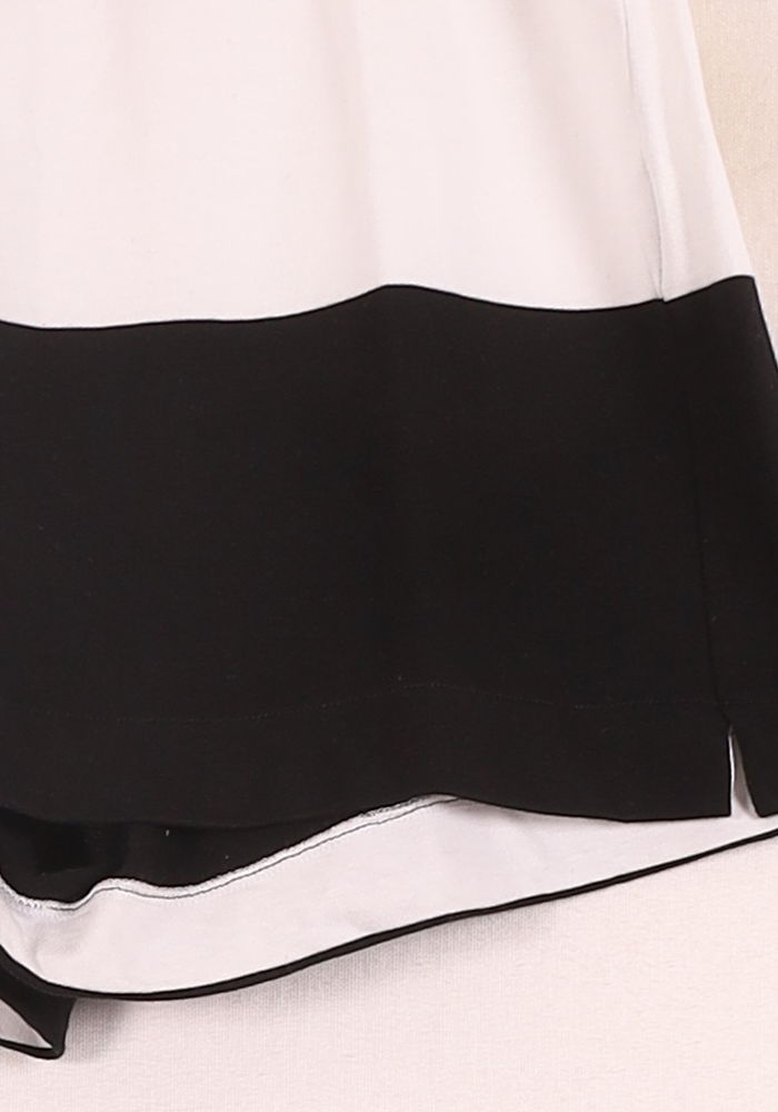 Short Noir et Blanc - Taille M/38 de la marque Agnès b. | PARAD46546 - Vendu par Paradigme - Image 3