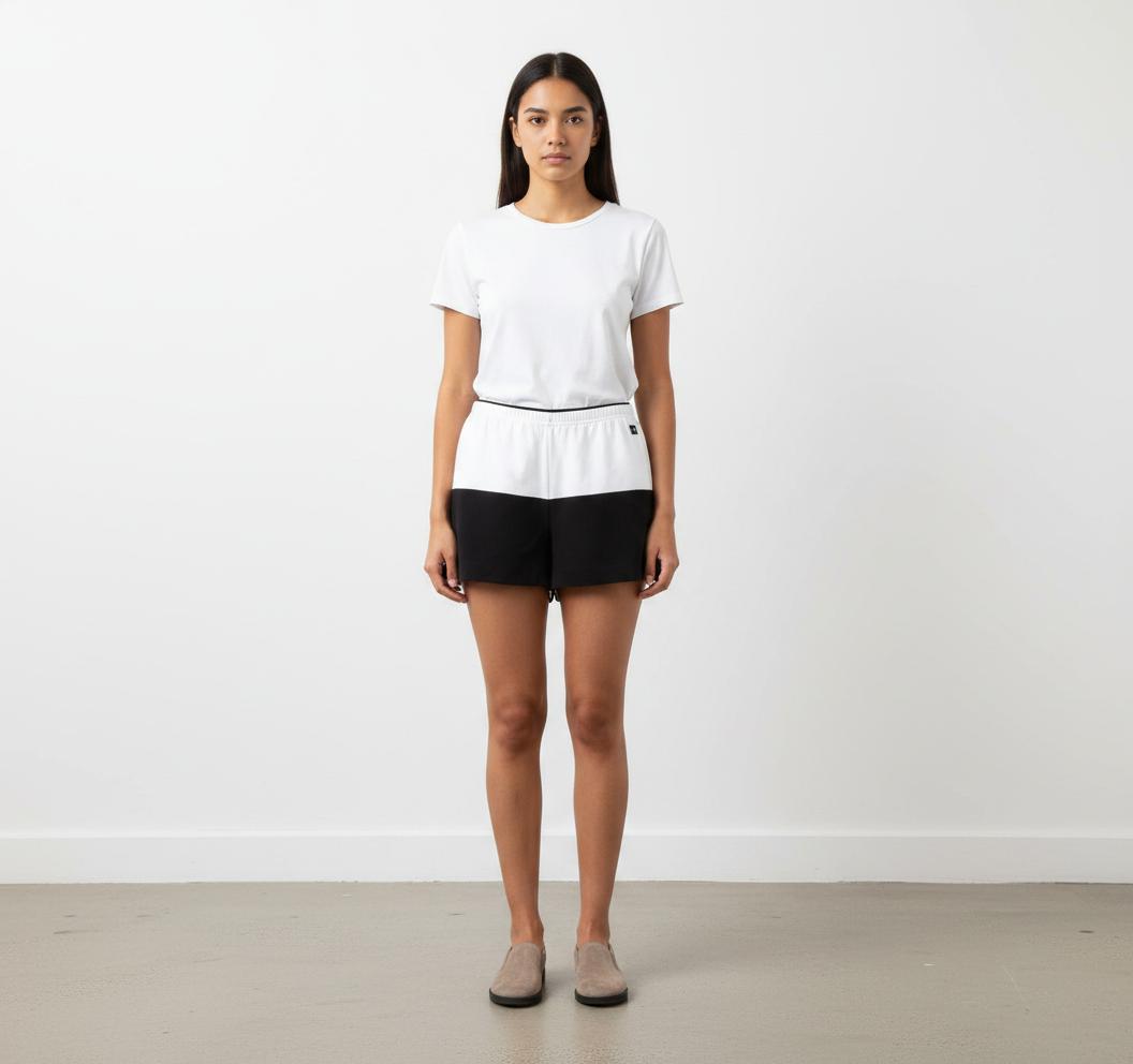 Short Noir et Blanc - Taille M/38