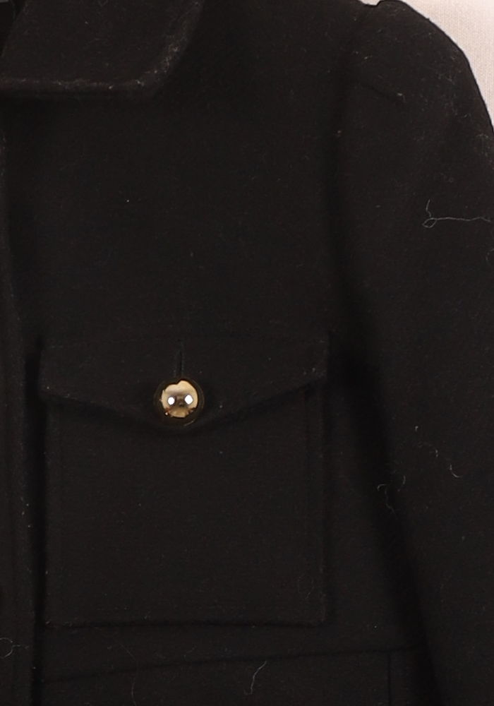 Manteau Noir - Taille XS/34 de la marque ba&sh | PARAD46547 - Vendu par Paradigme - Image 3