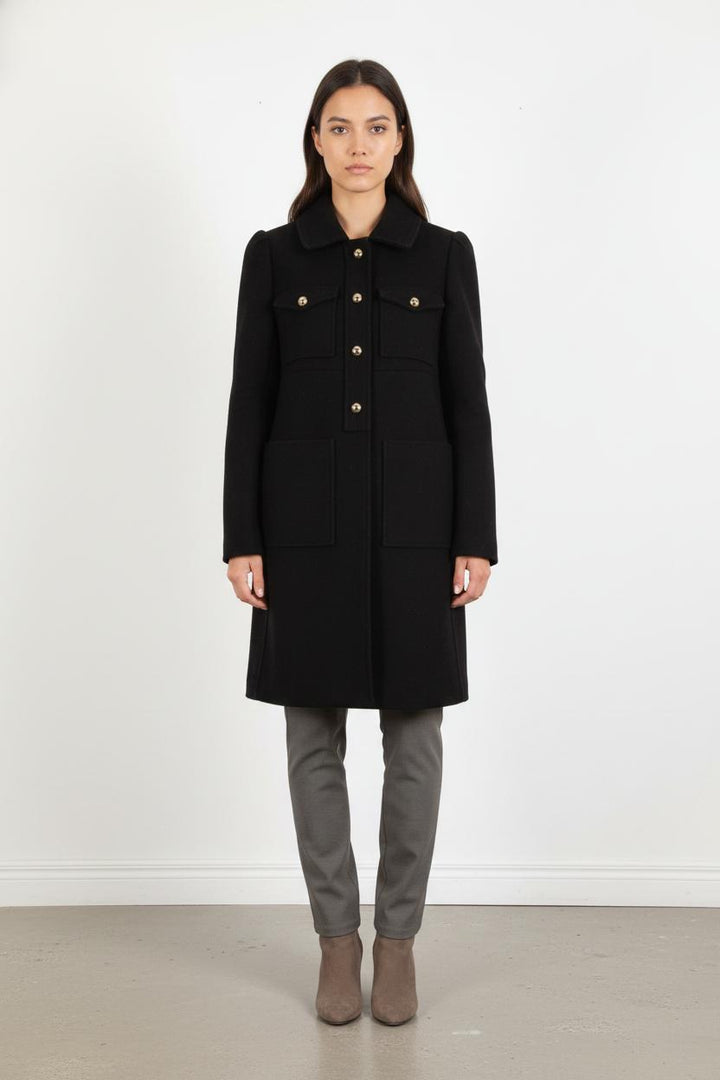 Manteau Noir - Taille XS/34