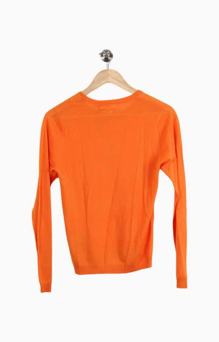Pull Orange - Taille XS/34 de la marque Notshy Cashmere | PARAD46550 - Vendu par Paradigme - Image 4