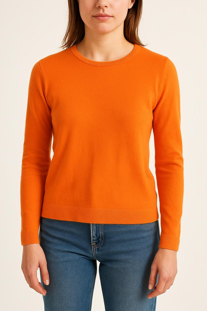 Pull Orange - Taille XS/34 de la marque Notshy Cashmere | PARAD46550 - Vendu par Paradigme - Image 1