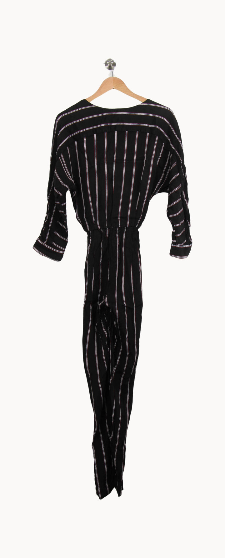 Combinaison Noire à Rayures Blanches - Taille S/36 de la marque Maje | PARAD46551 - Vendu par Paradigme - Image 4