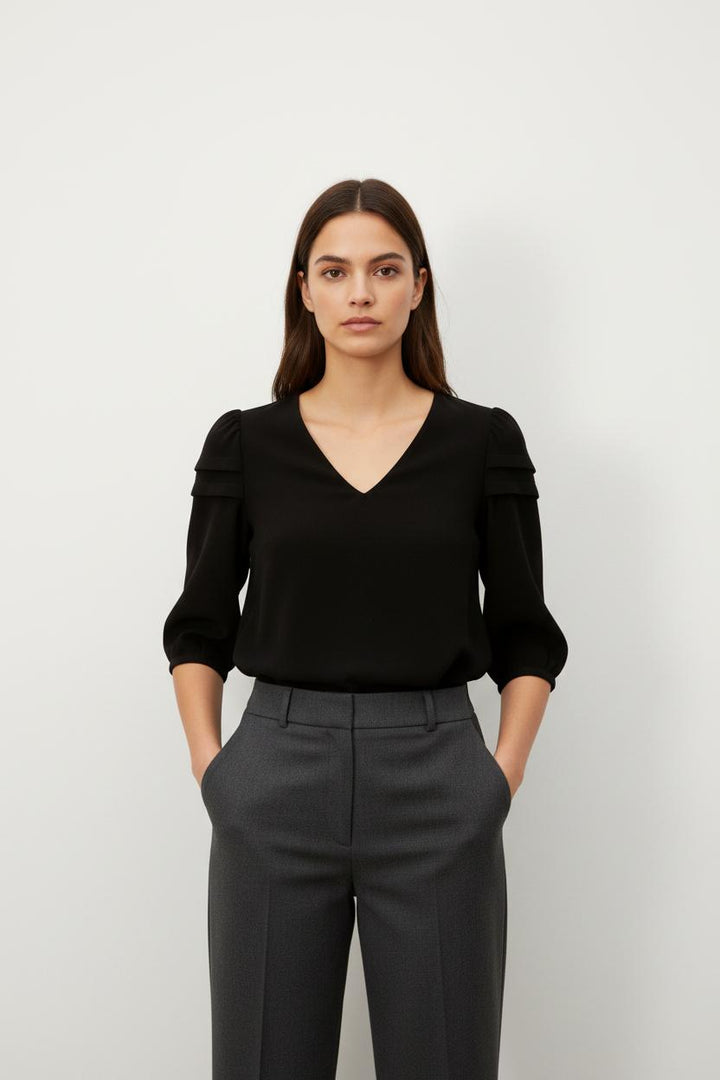 Blouse Noire - Taille XS/34