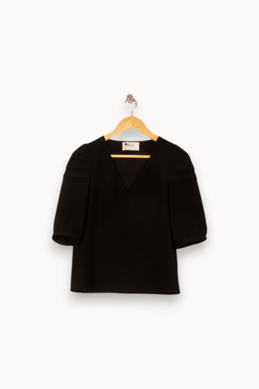 Blouse Noire - Taille XS/34 de la marque ba&sh | PARAD46557 - Vendu par Paradigme - Image 2