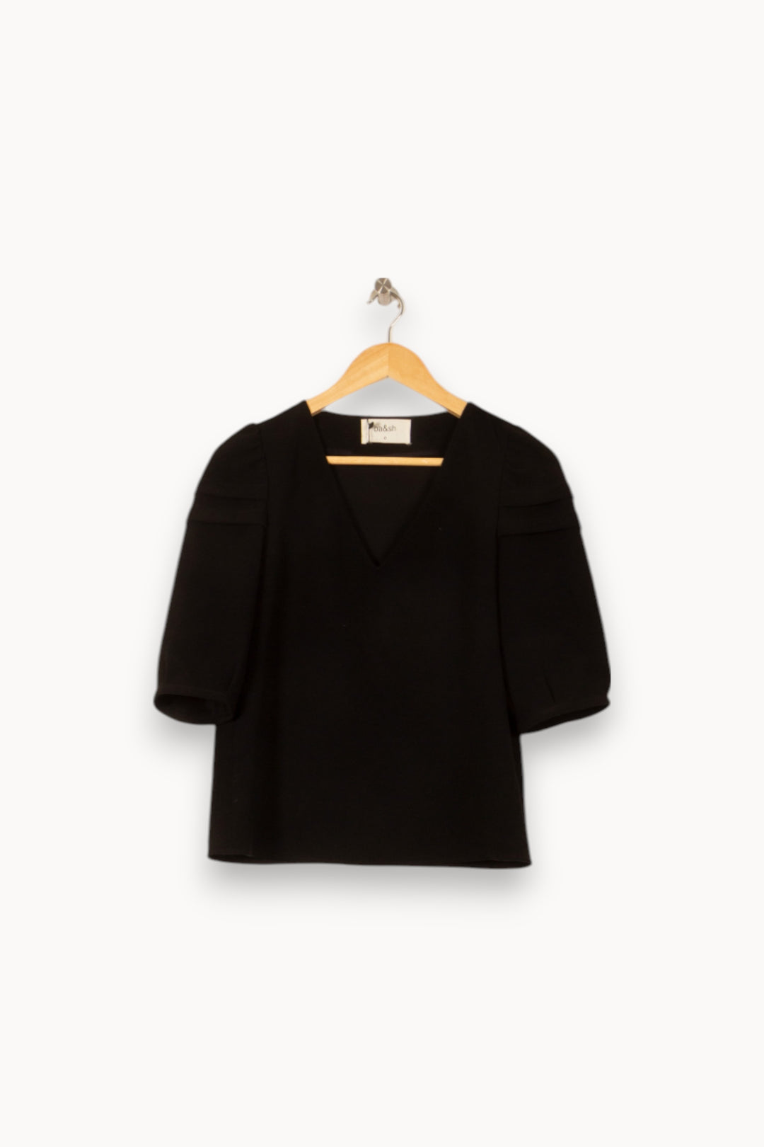 Blouse Noire - Taille XS/34 de la marque ba&sh | PARAD46557 - Vendu par Paradigme - Image 2