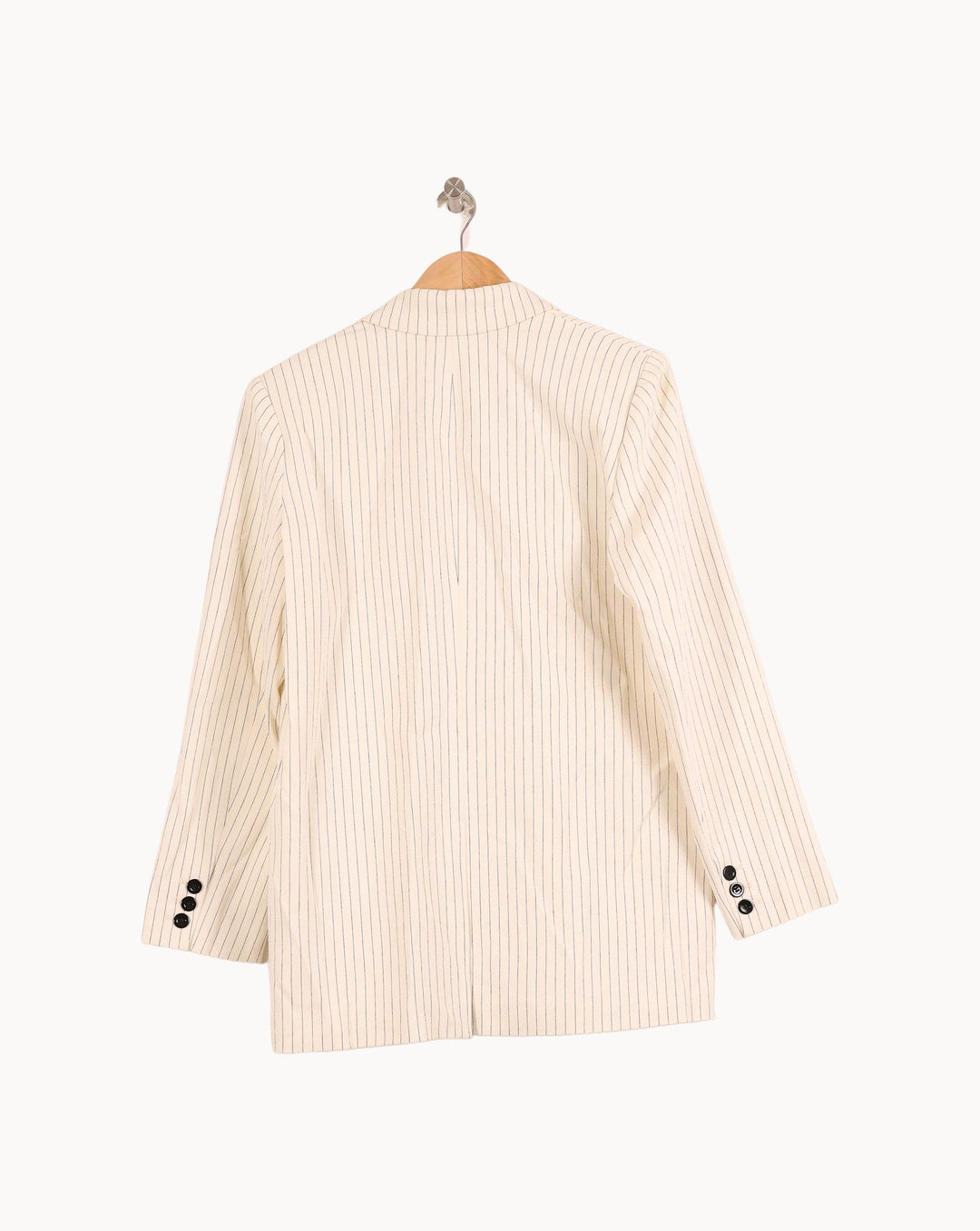 Blazer Blanc et Beige - Taille L/40 de la marque Bérénice | PARAD46565 - Vendu par Paradigme - Image 4