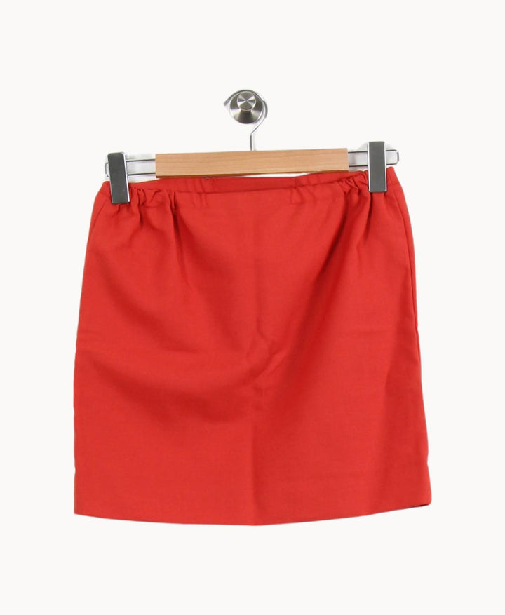 Jupe Courte Rouge - Taille S/36 de la marque The Kooples | PARAD46566 - Vendu par Paradigme - Image 4