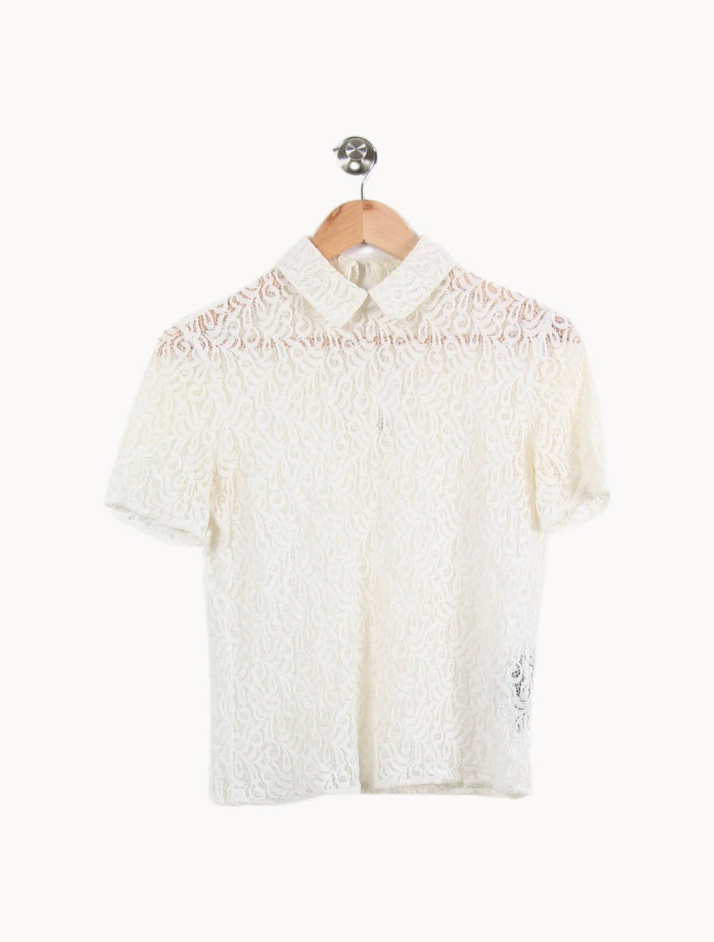 Blouse Blanche - Taille S/36 de la marque The Kooples | PARAD46569 - Vendu par Paradigme - Image 2