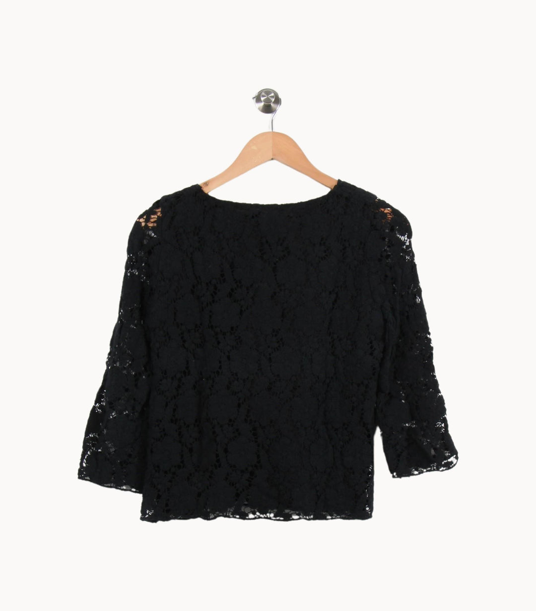 Blouse Noire - Taille M/38 de la marque ba&sh | PARAD46571 - Vendu par Paradigme - Image 4