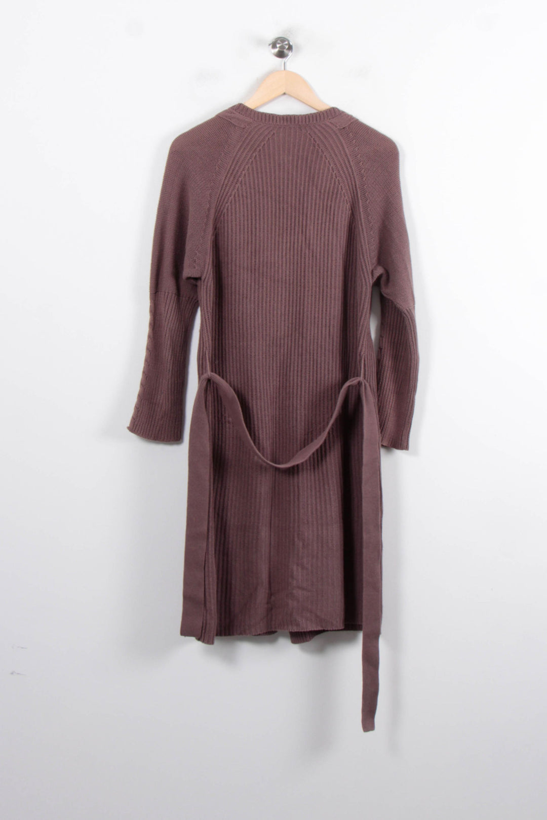 Cardigan Long Marron - Taille S/36 de la marque ZAPA | PARAD46575 - Vendu par Paradigme - Image 4