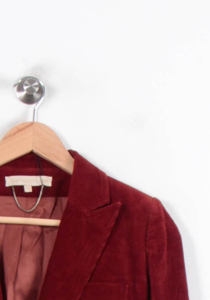 Blazer Bordeaux - Taille S/36 de la marque Vanessa Bruno | PARAD46579 - Vendu par Paradigme - Image 3