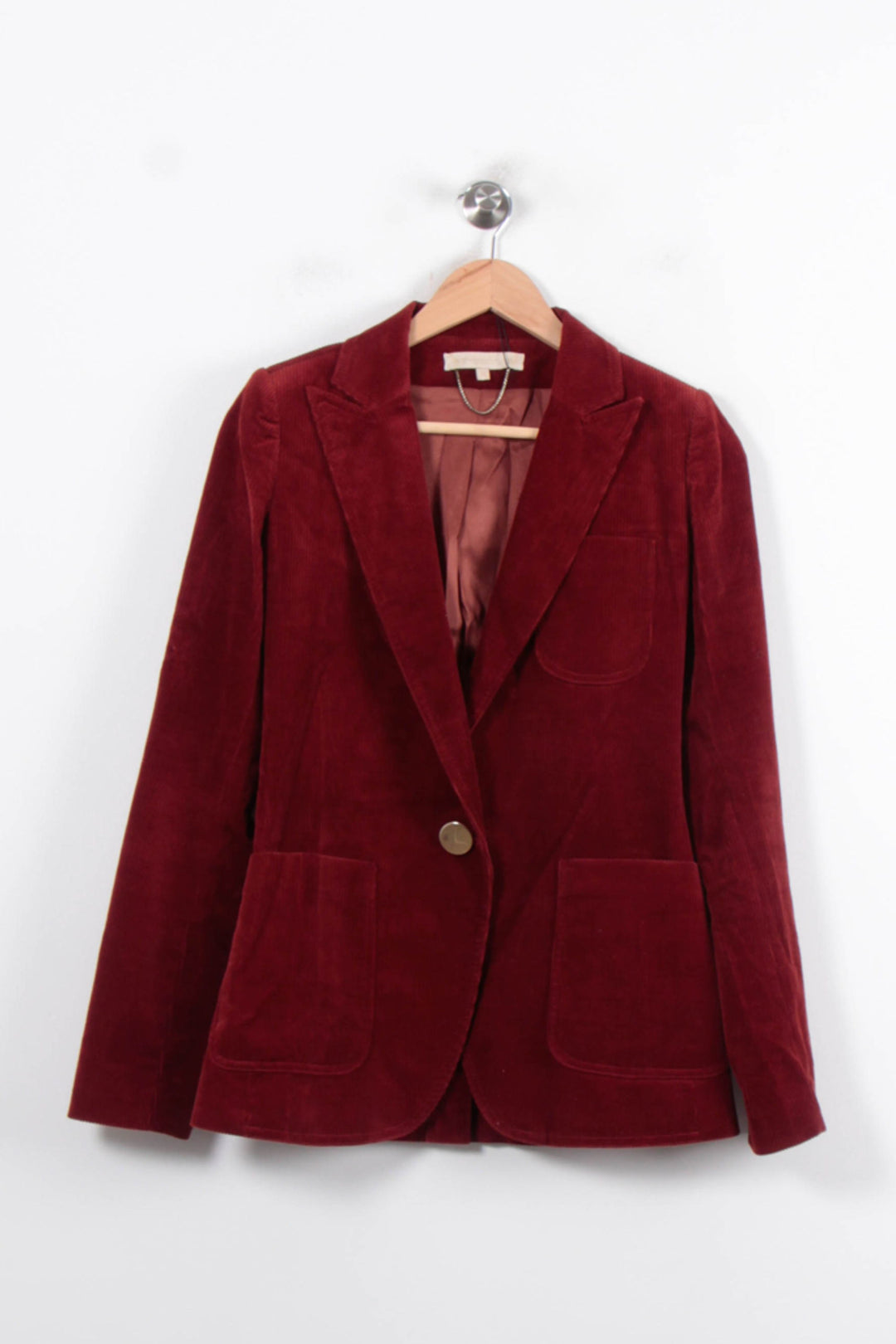 Blazer Bordeaux - Taille S/36 de la marque Vanessa Bruno | PARAD46579 - Vendu par Paradigme - Image 2