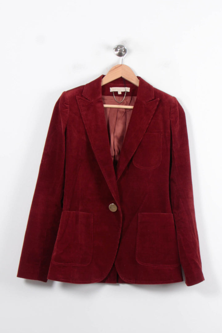 Blazer Bordeaux - Taille S/36 de la marque Vanessa Bruno | PARAD46579 - Vendu par Paradigme - Image 2