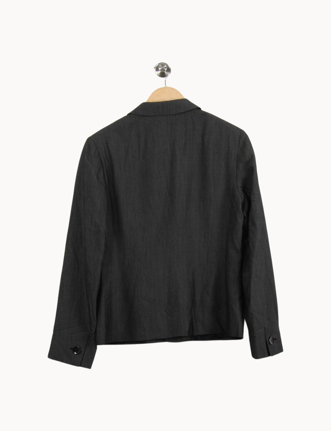 Blazer Gris - Taille XL/42 de la marque Max Mara | PARAD46589 - Vendu par Paradigme - Image 4