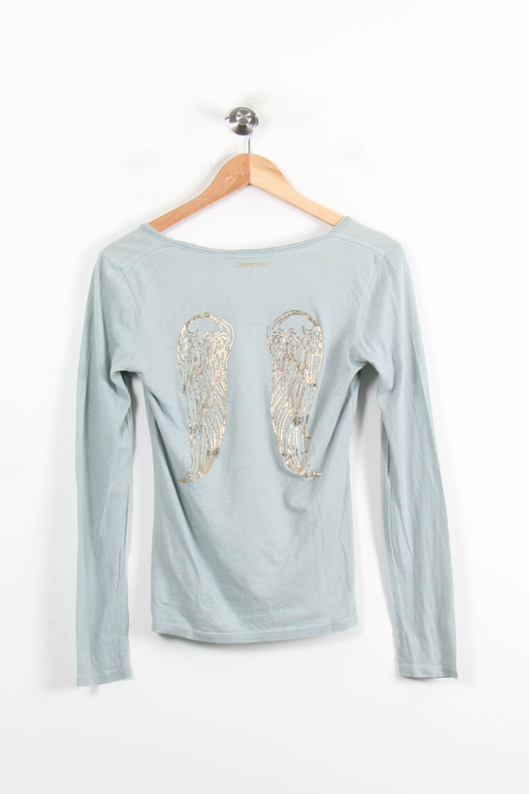 Tee-shirt Manche Longue Vert - Taille S/36 de la marque Bérénice | PARAD46592 - Vendu par Paradigme - Image 4