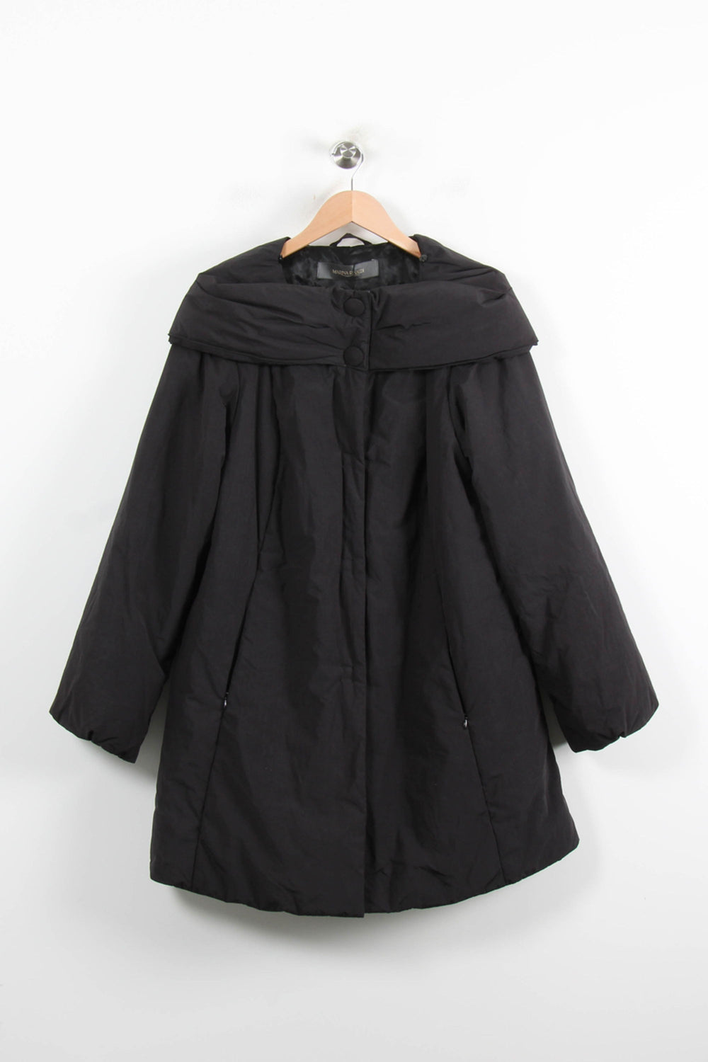 Manteau Noir - Taille XL/42 de la marque Marina Rinaldi | PARAD46597 - Vendu par Paradigme - Image 2