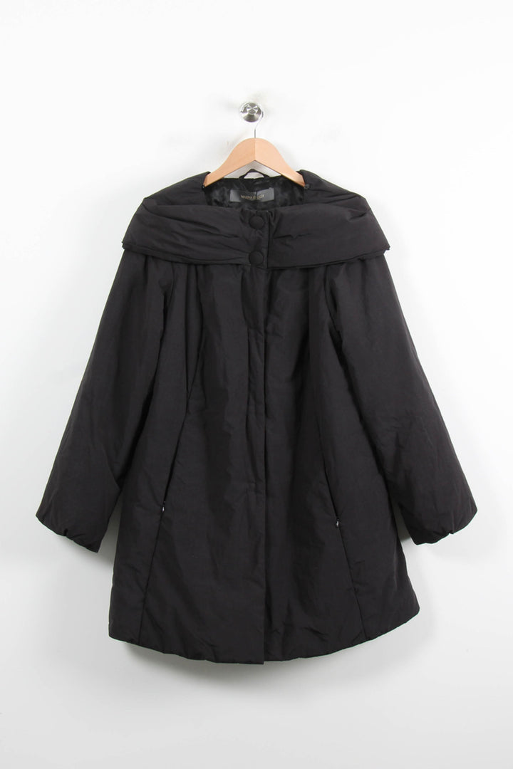 Manteau Noir - Taille XL/42 de la marque Marina Rinaldi | PARAD46597 - Vendu par Paradigme - Image 2