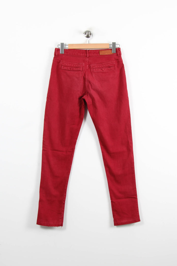 Pantalon Bordeaux - Taille L/40 de la marque Gerard Darel | PARAD46601 - Vendu par Paradigme - Image 4