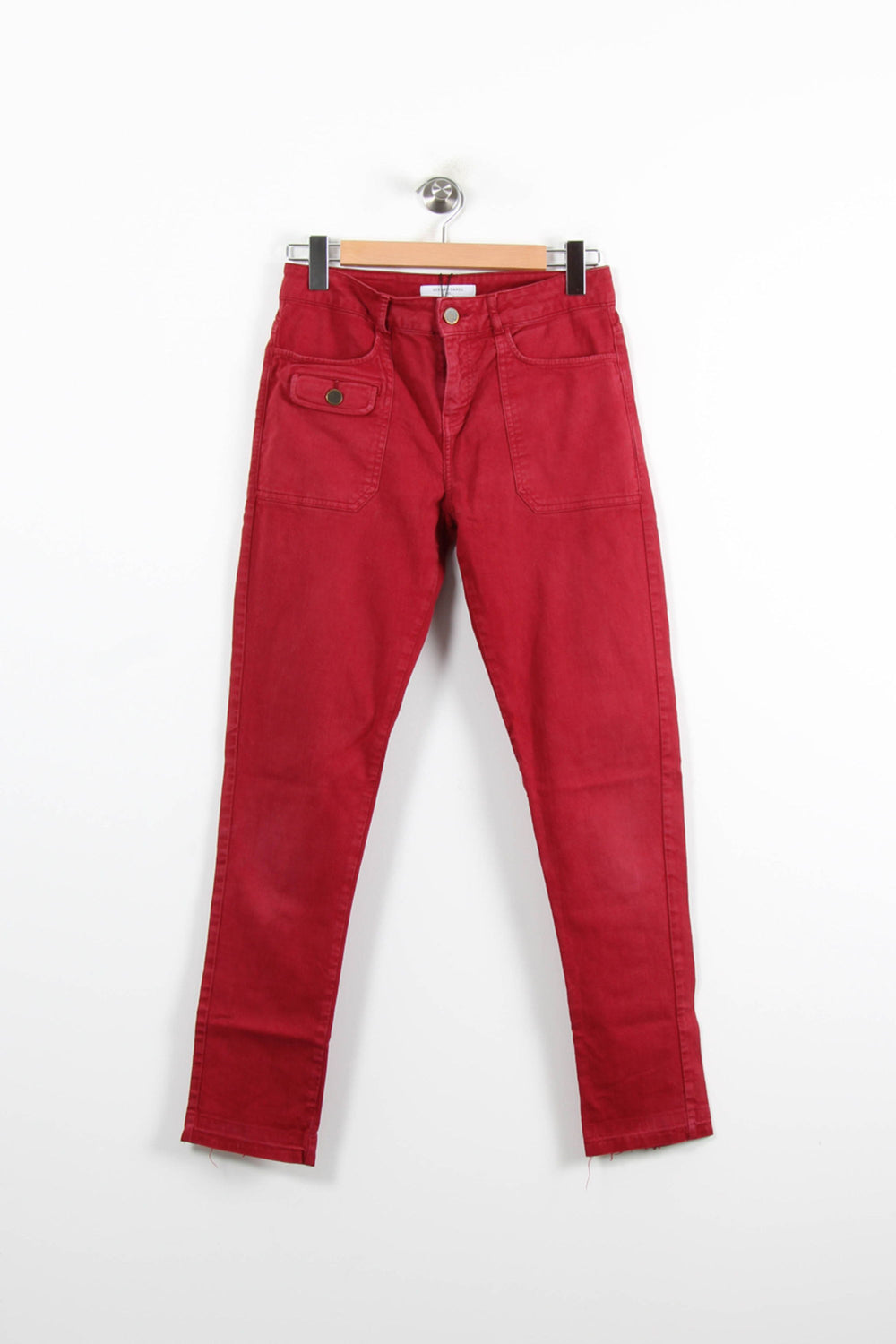 Pantalon Bordeaux - Taille L/40 de la marque Gerard Darel | PARAD46601 - Vendu par Paradigme - Image 2