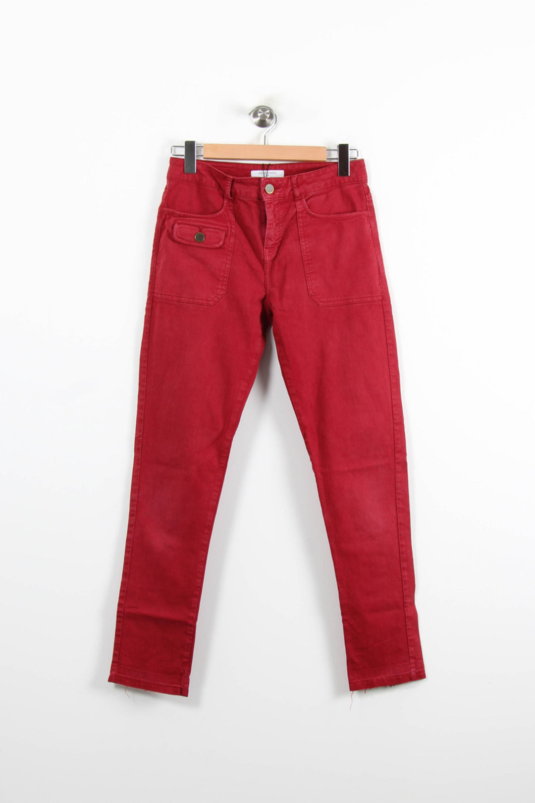 Pantalon Bordeaux - Taille L/40 de la marque Gerard Darel | PARAD46601 - Vendu par Paradigme - Image 2